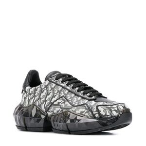 Jimmy Choo Monochrome Patterned Sneakers